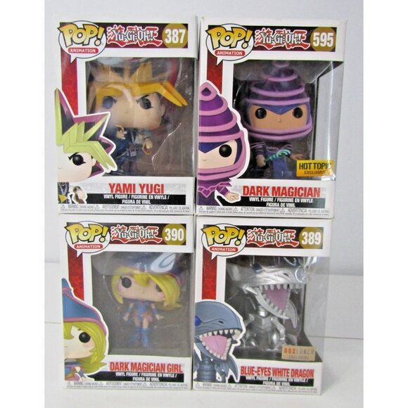 Yu-gi-oh Funko Pops Numbers 387, 389, 390, 595 Set Of 4 Vinyl Figures Exclusives - Picture 11 of 12
